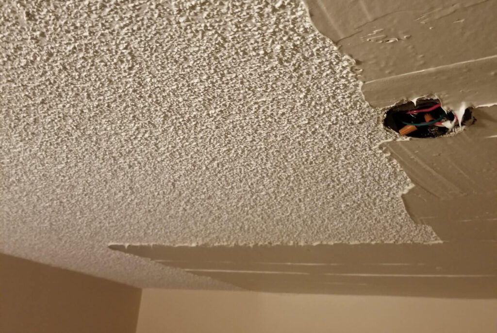 Residential Popcorn Ceiling Removal-Boynton Beach Popcorn Ceiling Removal & Drywall Contractors